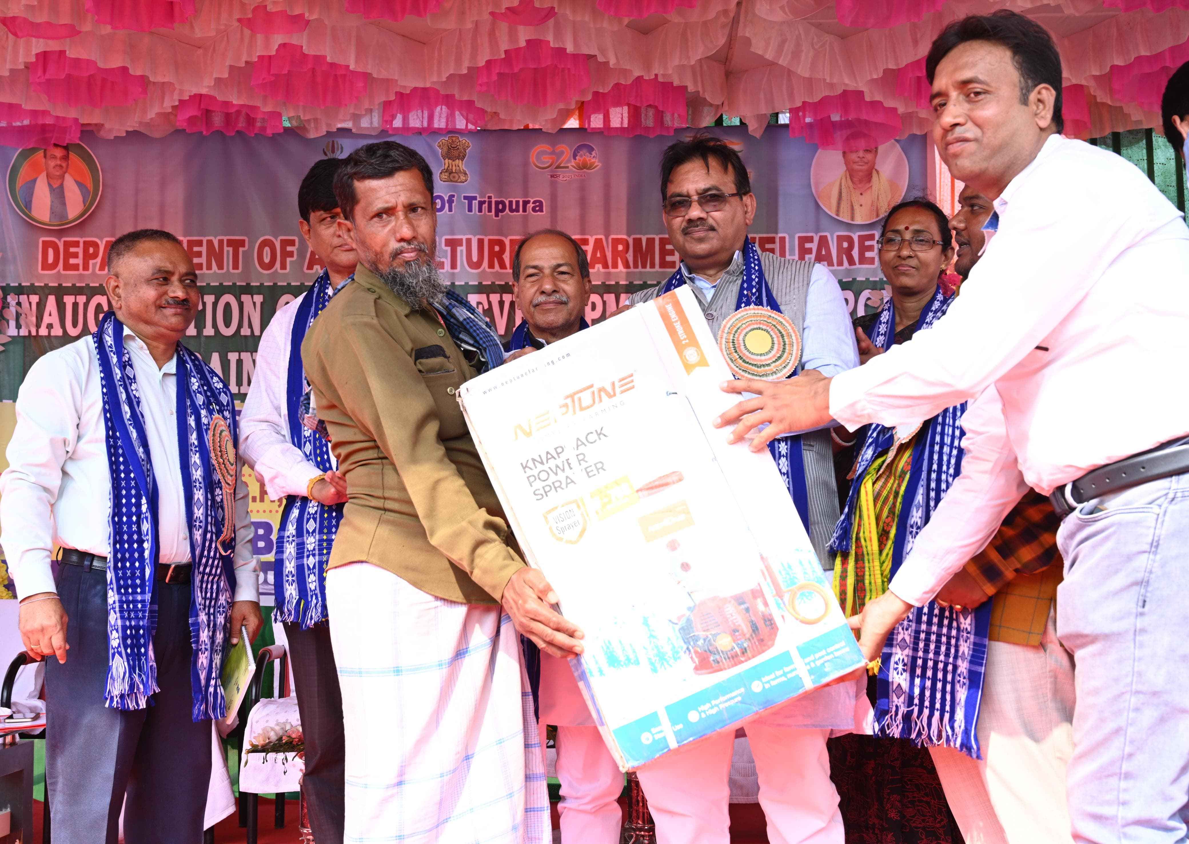 কূষি উন্নয়ন ও গবেষণা প্রশিক্ষন কেন্দ্রর উদ্বোধন।