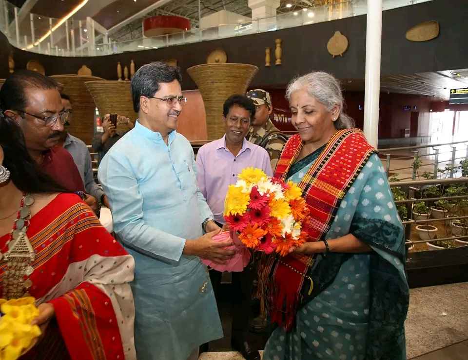 জিএসটি ভবনের উদ্বোধন করে কেন্দ্রীয় অর্থমন্ত্রী