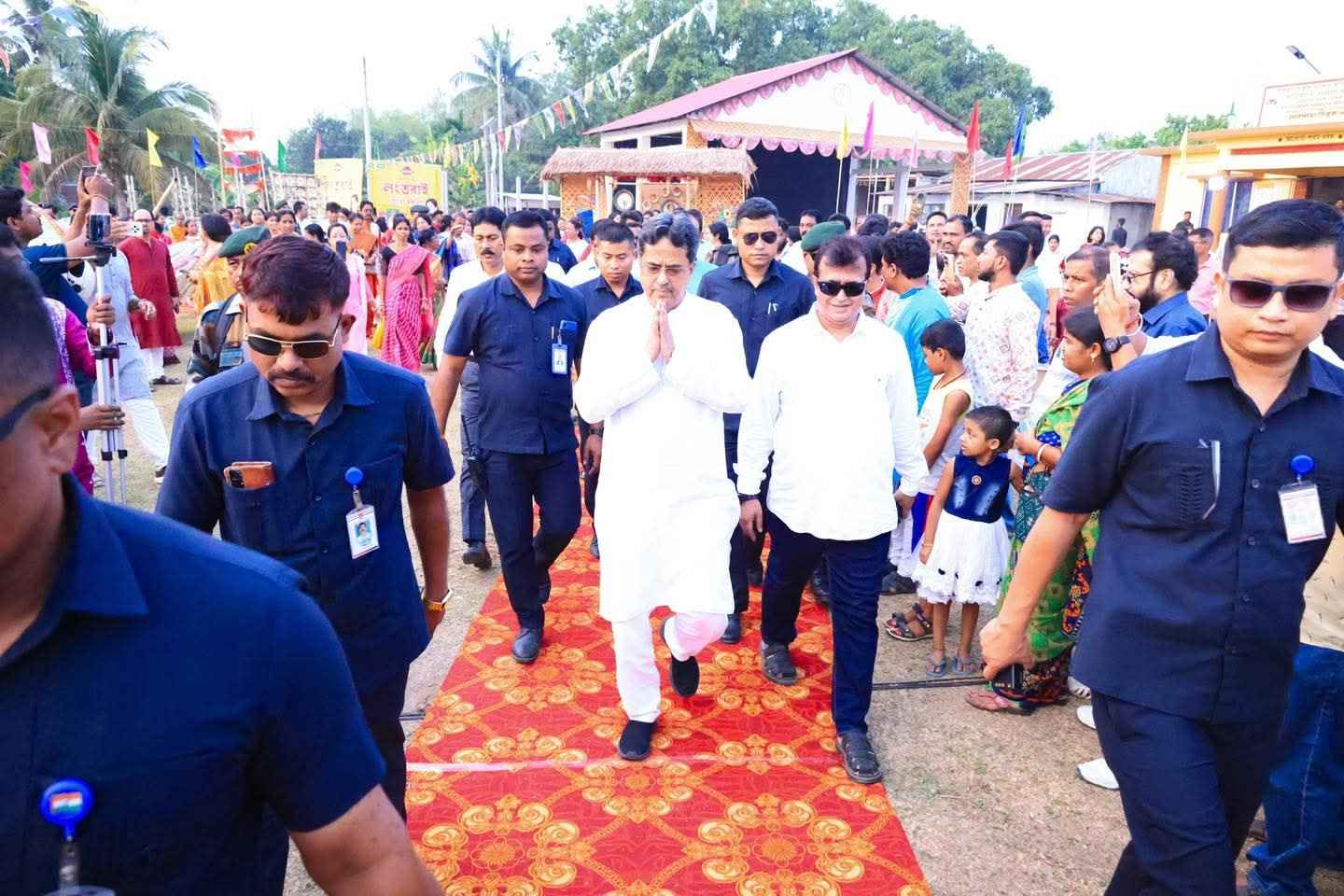 নববর্ষ উৎসবের উদ্বোধন করে মুখ্যমন্ত্রী