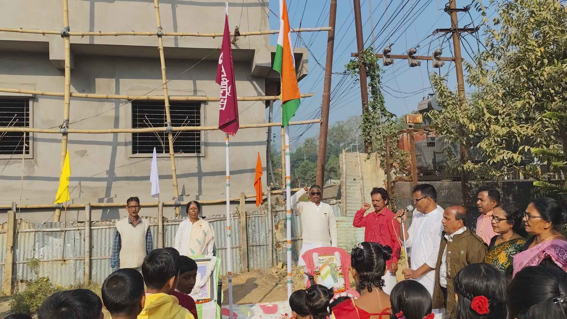 ২৩শে জানুয়ারি নেতাজি সুভাষচন্দ্র বসুর জন্ম দিবস উদযাপন