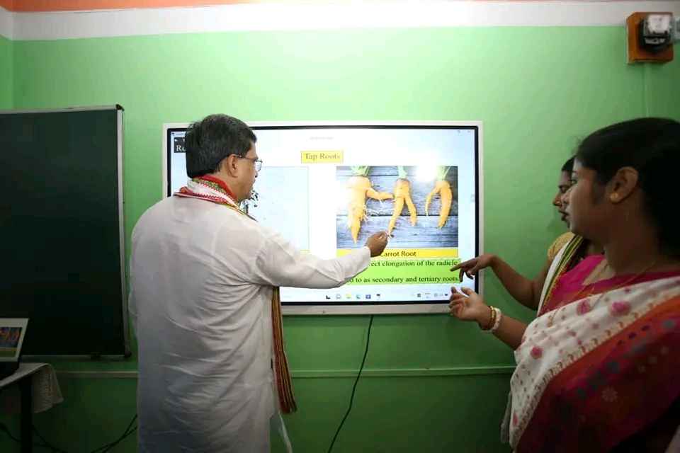  ক্লাসরুমের ভার্চুয়ালি উদ্বোধন